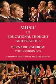 Tapa de Music in Educational Thought and Practice