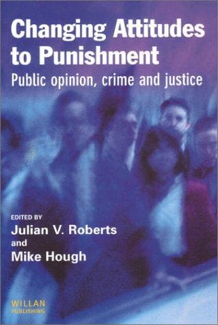 Tapa de Changing Attitudes to Punishment