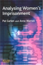 Tapa de Analysing women's imprisonment