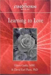 Tapa de Findhorn Book of Learning to Love