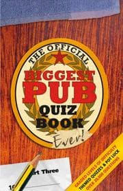 Tapa de The official biggest pub quiz book ever!