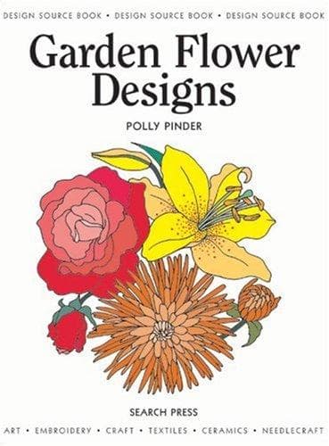 Tapa de Garden Flower Designs (Design Source Books)