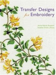 Tapa de Transfer Designs for Embroidery