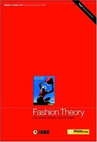 Tapa de Fashion Theory, Volume 10, Issues 1 & 2