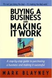 Tapa de Buying a Business & Making It Work