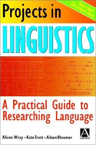 Tapa de Projects in linguistics
