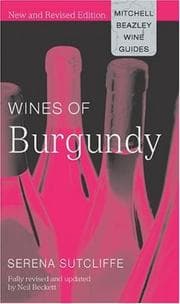 Tapa de Wines of Burgundy (Mitchell Beazley Wine Guides)