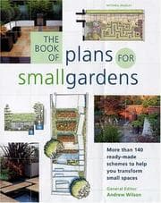 Tapa de The Book of Plans for Small Gardens