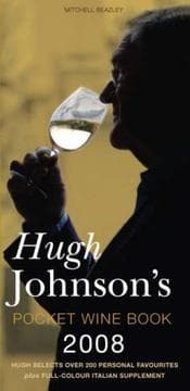 Tapa de Hugh Johnson's Pocket Wine Book 2008