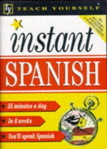 Tapa de Instant Spanish (Teach Yourself: Instant)