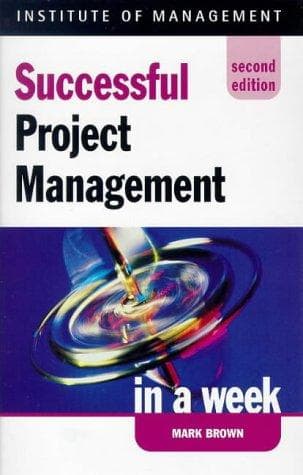 Tapa de Successful Project Management in a Week