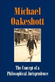 Tapa de The Concept of a Philosophical Jurisprudence: Michael Oakeshott