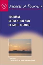 Tapa de Tourism, Recreation and Climate Change
