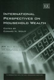 Tapa de International Perspectives On Household Wealth