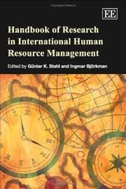 Tapa de Handbook of research in international human resource management