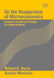 Tapa de On the reappraisal of microeconomics