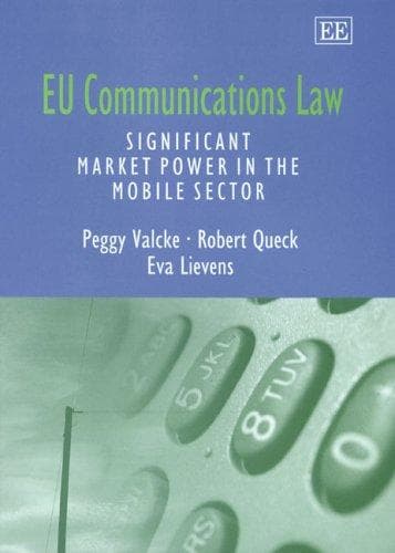Tapa de EU communications law