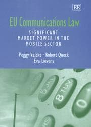 Tapa de EU communications law
