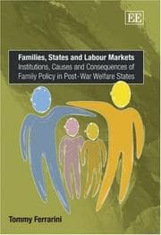 Tapa de Families, states and labour markets