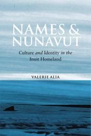 Tapa de Names and Nunavut