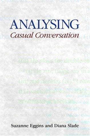 Tapa de Analysing casual conversation