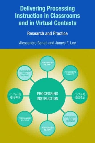 Tapa de Delivering processing instruction in classrooms and in virtual contexts