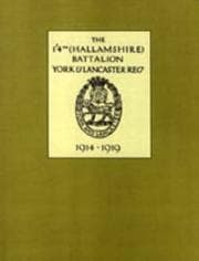 Tapa de 1/4th (Hallamshire) Battalion, York and Lancaster Regiment 1914 - 1919