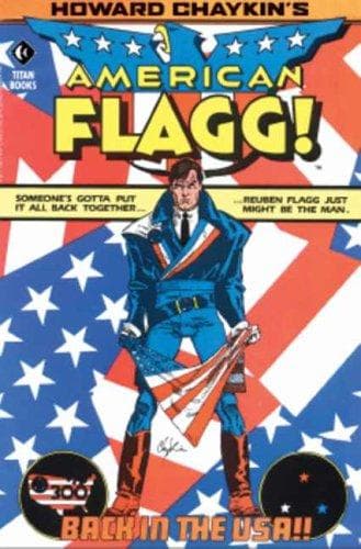 Tapa de American Flagg