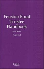Tapa de The pension fund trustee handbook