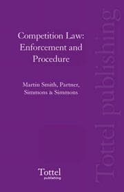 Tapa de Competition Law