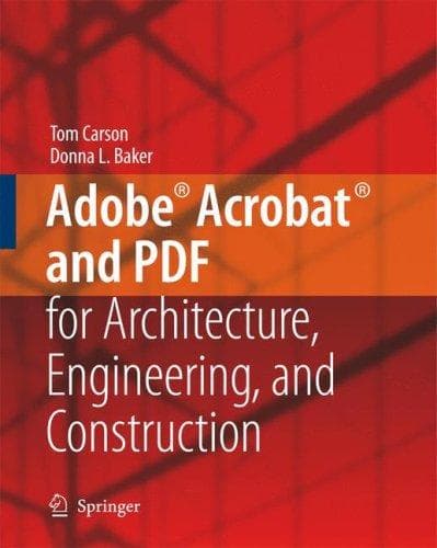 Tapa de Adobe® Acrobat® and PDF for Architecture, Engineering, and Construction