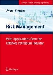 Tapa de Risk management with applications from the offshore petroleum industry