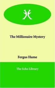Tapa de The Millionaire Mystery