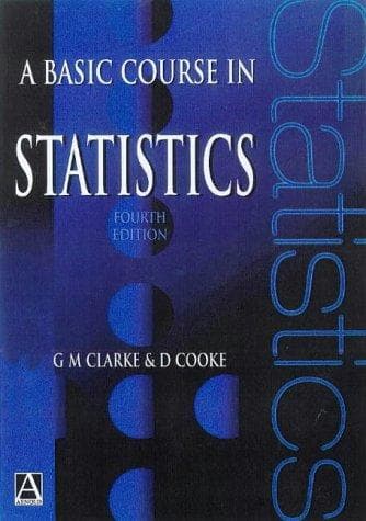 Tapa de A basic course in statistics