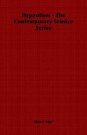 Tapa de Hypnotism - The Contemporary Science Series (Contemporary Science)