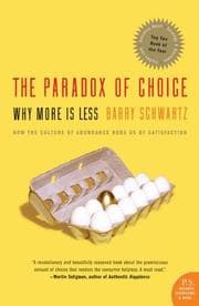 Tapa de The Paradox of Choice