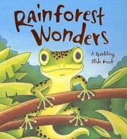 Tapa de Rainforest Wonders (Sparkling Slide Book)