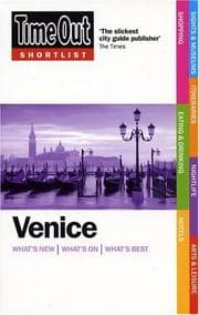 Tapa de Time Out Shortlist Venice (Time Out Shortlist)