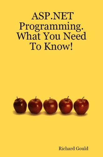 Tapa de ASP.NET Programming. What You Need To Know!