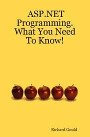 Tapa de ASP.NET Programming. What You Need To Know!
