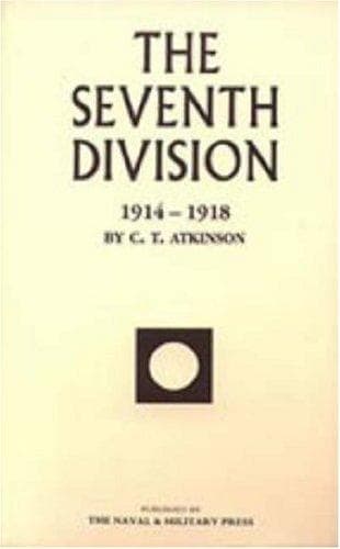 Tapa de SEVENTH DIVISION 1914-1918