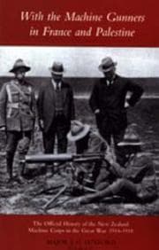 Tapa de WITH THE MACHINE GUNNERS IN FRANCE AND PALESTINE