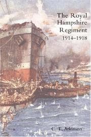 Tapa de ROYAL HAMPSHIRE REGIMENT. 1914-1918