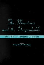 Tapa de The monstrous and the unspeakable