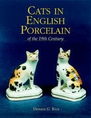Tapa de Cats in English Porcelain of the 19th Century