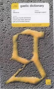 Tapa de Teach Yourself Gaelic Dictionary