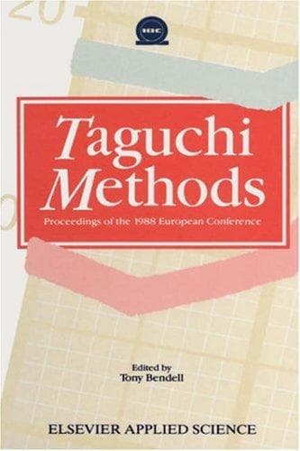 Tapa de Taguchi Methods