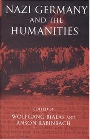 Tapa de Nazi Germany and the Humanities
