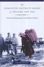 Tapa de The Congested District Board Of Ireland, 1891-1923