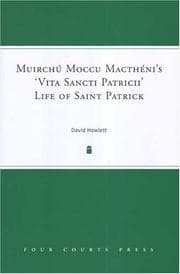 Tapa de Muirchu Moccu Mactheni's 'vita Sancti Patricii' Life of Saint Patrick